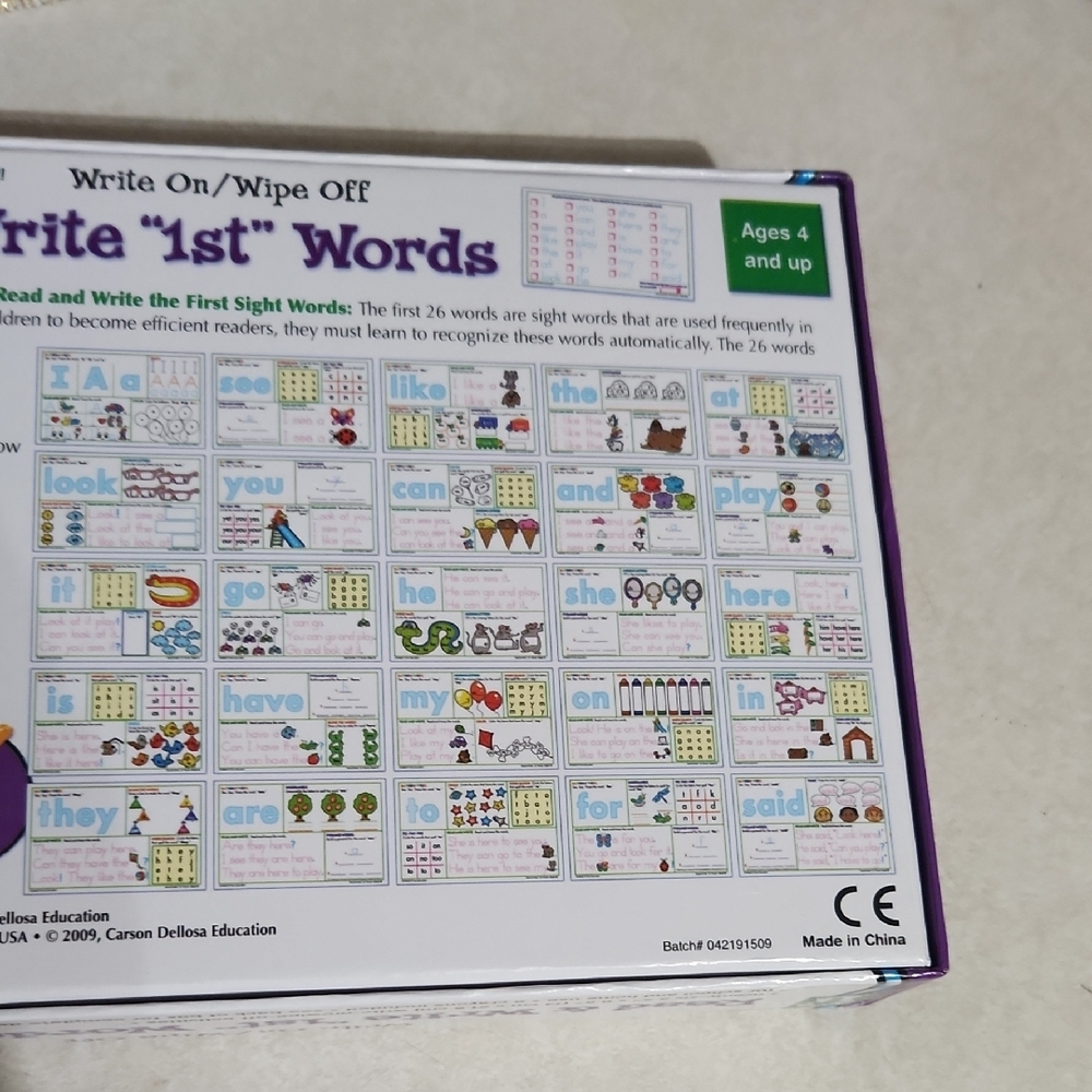 Read & Write 1st Words Learning Kit - Picture 5 of 5